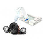 Raspberry Pi 5MP Adjustable IR-CUT Camera for Day and Night