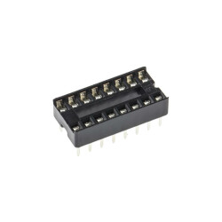 DIP 16 Pin Socket Solder Tail