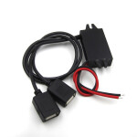 DC/DC Converter 12V auf 5V 3A 15W Dual USB