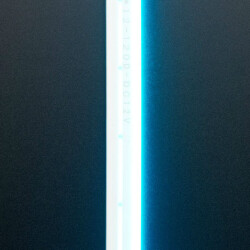 Flexible Silicone Neon-Like LED Strip - 1 Meter - Ice Blue