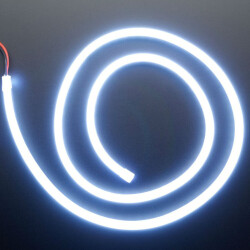 Flexible Silicone Neon-Like LED Strip - 1 Meter - Cold White