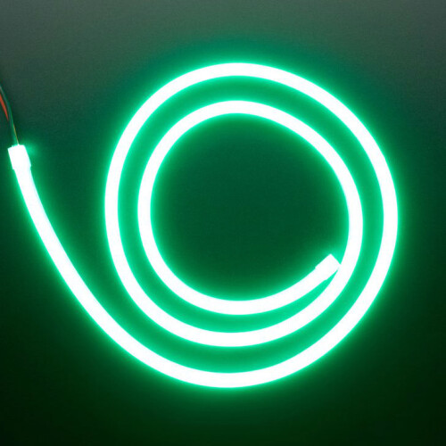 Flexibler neonartiger Silikon LED-Streifen - 1 Meter - Grün