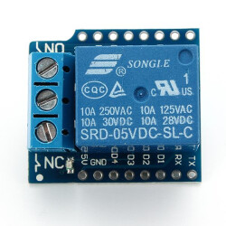 Relay Shield for Wemos D1 Mini Board