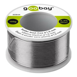 Lötzinn Bleifrei 1mm 100gr Rolle