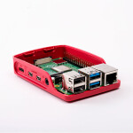 Raspberry Pi 4 Rot Weiß Gehäuse Offiziell