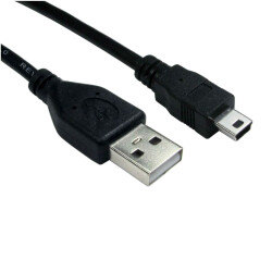 Mini USB to USB Cable 1,8 meter