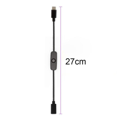 USB-C Kabel mit Schalter für Raspberry Pi 4