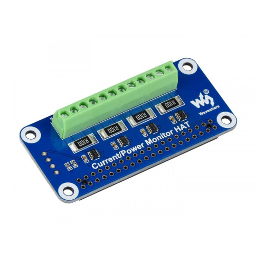 4 Channel Current Voltage Power Monitor HAT - I2C and SMBUS