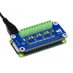 4 Channel Current Voltage Power Monitor HAT - I2C and SMBUS