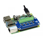 4 Channel Current Voltage Power Monitor HAT - I2C and SMBUS