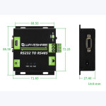 RS232 auf RS485 Konverter - Industrie Level