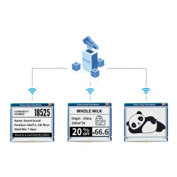 4.2inch E-Paper Cloud Module mit WiFi - 400x300