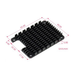 Compute Module 4 - CM4 - Aluminium Kühlkörper Heatsink