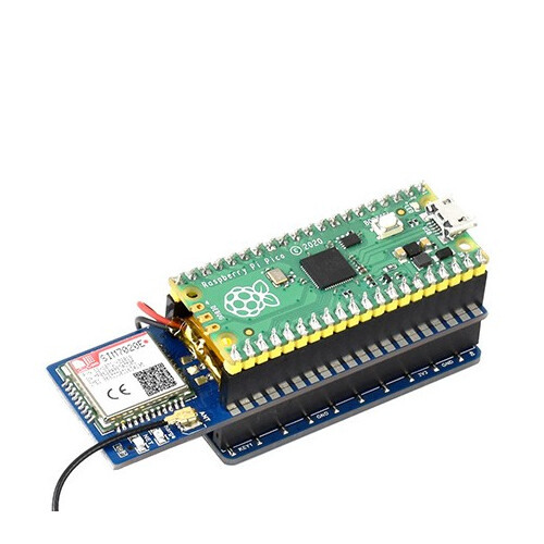 Pico SIM7020E NB-IoT Modul für Raspberry Pi Pico inkl. alle Stiftleisten angelötet