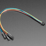 STEMMA QT / Qwiic JST SH 4-pin Cable with Premium Female Sockets - 150mm Long