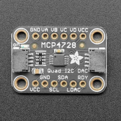 Adafruit MCP4728 Quad DAC with EEPROM - STEMMA QT / Qwiic