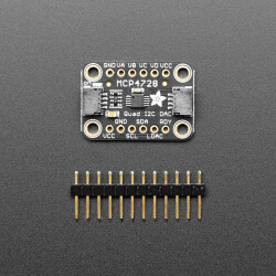 Adafruit MCP4728 Quad DAC with EEPROM - STEMMA QT / Qwiic