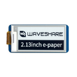 2.13" E-Paper Display 250x122 für Raspberry Pi Pico