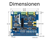 2-Kanal Isolierter CAN FD HAT for Raspberry Pi