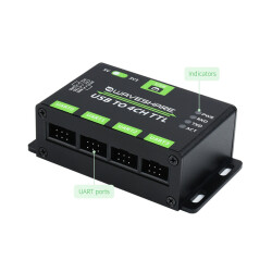 USB-zu-4 CH-TTL-Konverter Industrie Level