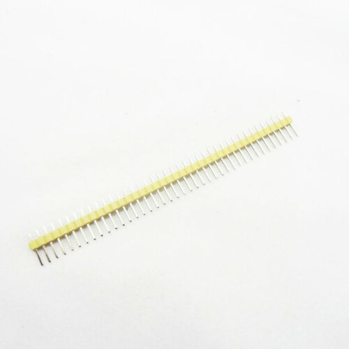 Break Away Male Headers - Straight 40Pin - Yellow