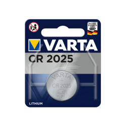 Knopfzelle Lithium CR2025