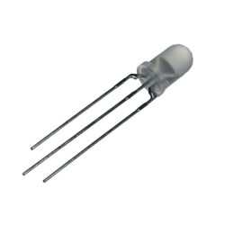 Diffused Bi-Color LED - Red / Green 10mm