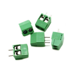 Screw Terminals 2.54mm Pitch (2-Pin)