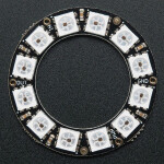 NeoPixel Ring - 12 x WS2812 5050 RGB LED with Integrated Drivers