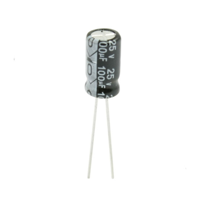 100uF - 25V - 5x11mm Kondensator