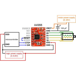 A4988 Stepper Motor Driver Carrier