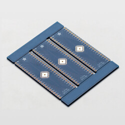 SMT Breakout PCB for 48-QFN or 48-TQFP